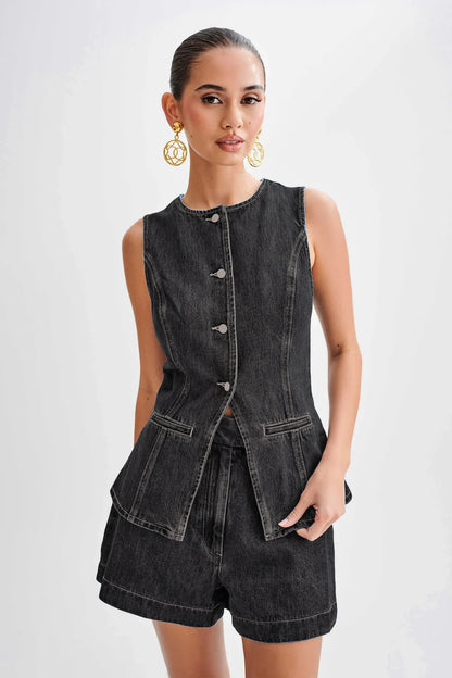 Summer Women's Denim Set