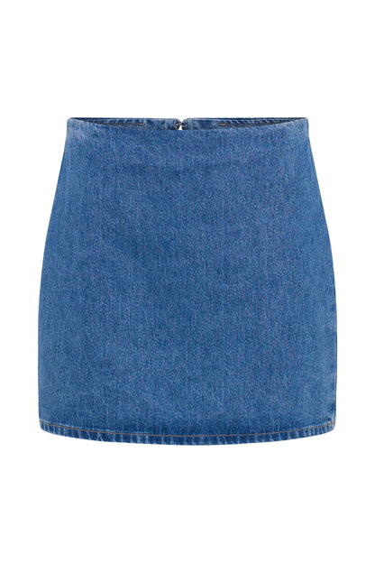 Summer Women's Denim Skirt Set